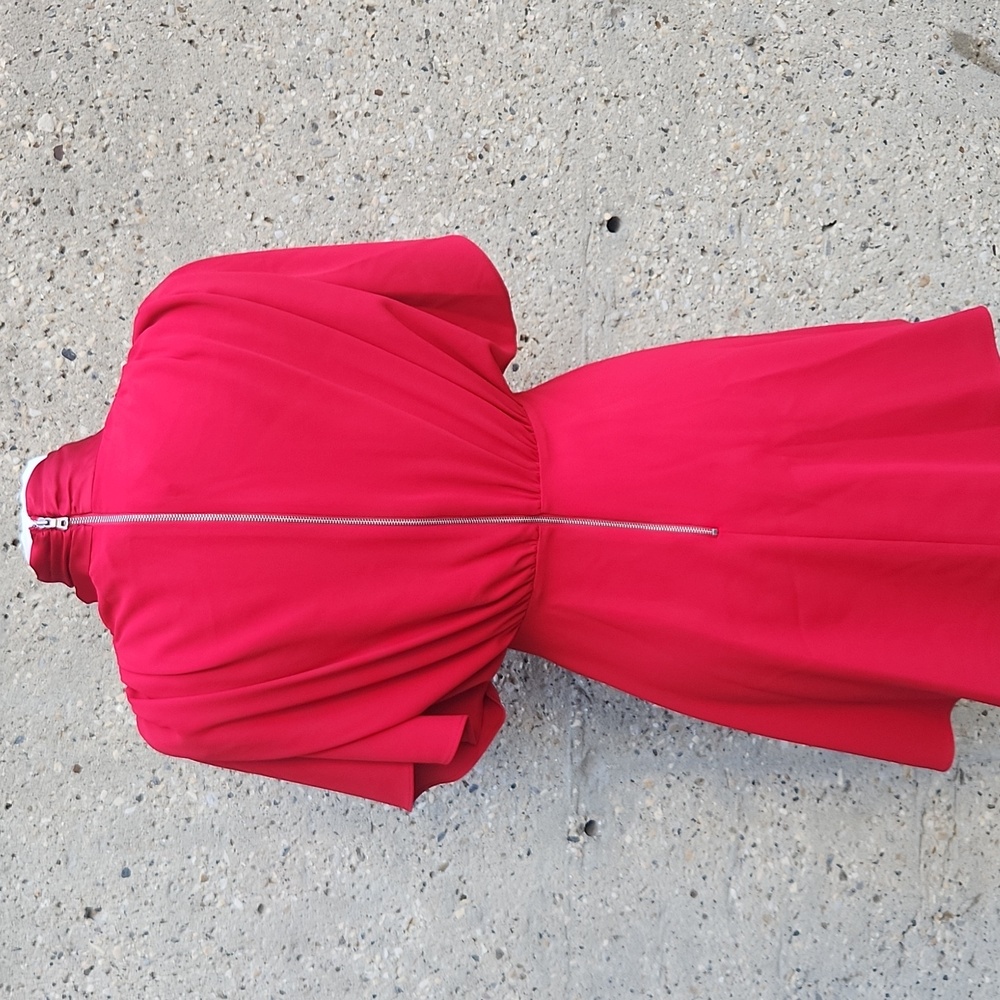 Alice + Olivia Red Mini Dress - Picture 6 of 12